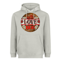 Moon Dust hello love bug ladybug ornament Heavyweight Hoodie - BarkalooDesign