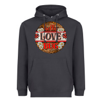 Smoke hello love bug ladybug ornament Heavyweight Hoodie - BarkalooDesign
