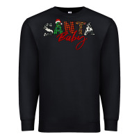 Black Santa baby Premium Sweatshirt - BarkalooDesign