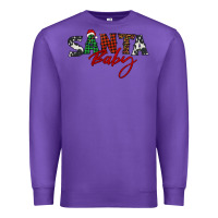 Purple Santa baby Premium Sweatshirt - BarkalooDesign