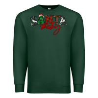 Sports Green Santa baby Premium Sweatshirt - BarkalooDesign