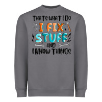 Storm thats what i do i fix stuff and i know things Heavyweight Sweatshirt - MaliasSmallBusiness