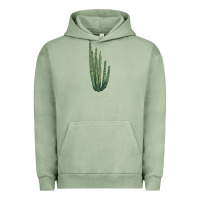 Pigment Oil Green Organ Pipe Cactus Urban Hoodie - LillyAllenDesigns