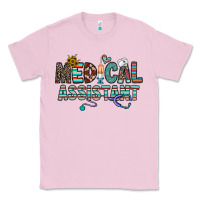 Bubblegum Pink medical asistant Classic Tee - CowhideDigitalArt
