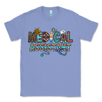 Colony Blue medical asistant Classic Tee - CowhideDigitalArt