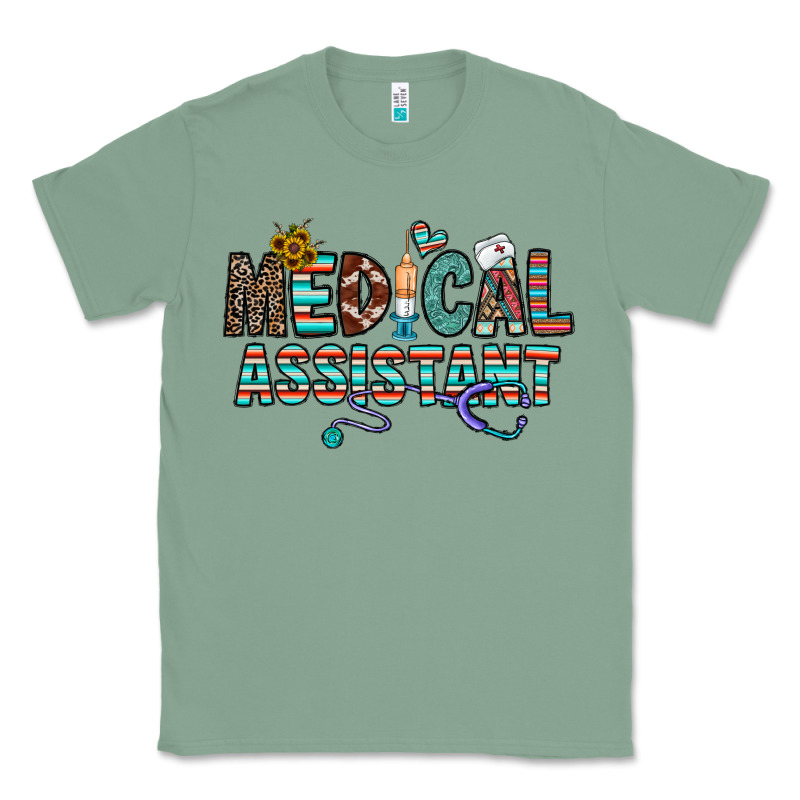 Medical Asistant Classic Tee by CowhideDigitalArt | Teevron