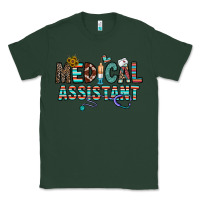 Sports Green medical asistant Classic Tee - CowhideDigitalArt