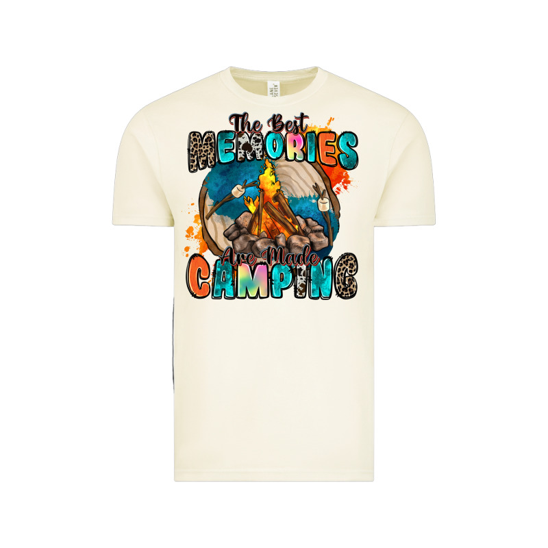 The Best Memories Are Made Camping Vintage Tee by Zillion Design Studio | Teevron