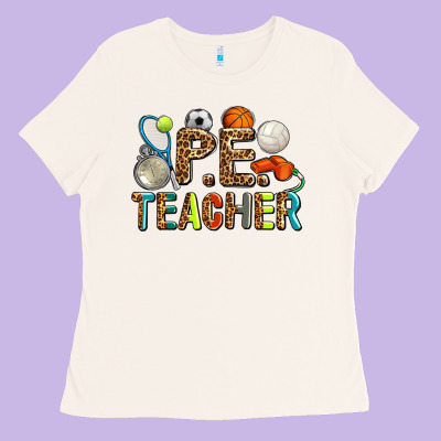 Pe Teacher Ladies Tee Designed By Adodesignshop