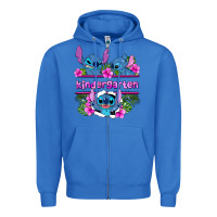 True Royal preview flower stitch kindergarten Zipper Hoodie - AdoDesignShop