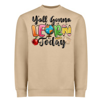 Mushroom yall gonna learn today Heavyweight Sweatshirt - MaliasSmallBusiness