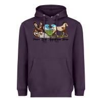 Plum peace love appaloosa horse Heavyweight Hoodie - LillyAllenDesigns