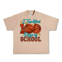 Burro i tackled 100days of school basketball Urban Heavy Tee - texasbilliewilder