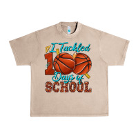 French Oak i tackled 100days of school basketball Urban Heavy Tee - texasbilliewilder