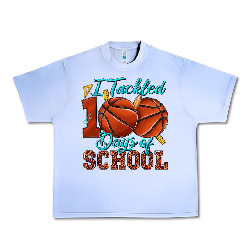 I Tackled 100days Of School Basketball Urban Heavy Tee by texasbilliewilder | Teevron