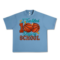 Pebble Blue i tackled 100days of school basketball Urban Heavy Tee - texasbilliewilder