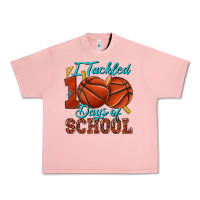 Salmon i tackled 100days of school basketball Urban Heavy Tee - texasbilliewilder