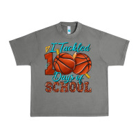 Tornado i tackled 100days of school basketball Urban Heavy Tee - texasbilliewilder