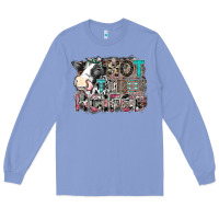 Colony Blue not today heifer Long Sleeve Tee - SublimationCraftShop