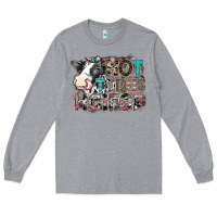 Heather Grey not today heifer Long Sleeve Tee - SublimationCraftShop