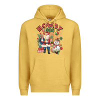 Antique Gold howdy hos Premium Hoodie - MaliasSmallBusiness