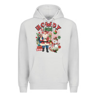 Dove Grey howdy hos Premium Hoodie - MaliasSmallBusiness