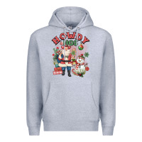 Heather Grey howdy hos Premium Hoodie - MaliasSmallBusiness