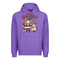 Purple howdy hos Premium Hoodie - MaliasSmallBusiness