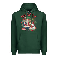 Sports Green howdy hos Premium Hoodie - MaliasSmallBusiness