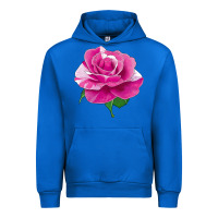 Cobalt Parade Day Rose Urban Hoodie - LillyAllenDesigns