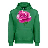 Emerald Parade Day Rose Urban Hoodie - LillyAllenDesigns