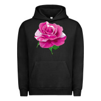 Pigment Black Parade Day Rose Urban Hoodie - LillyAllenDesigns