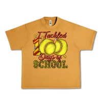 Peanut Butter i tackled 100days of school softball Urban Heavy Tee - texasbilliewilder