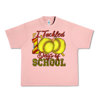 Salmon i tackled 100days of school softball Urban Heavy Tee - texasbilliewilder