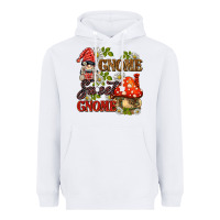 White gnome sweet gnome Heavyweight Hoodie - BarkalooDesign