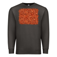 Smoke serape turquoise  leather background Premium Sweatshirt - Jasminsmagicworld