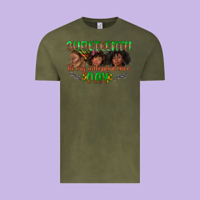 Vintage Tee juneteenth in my independence day