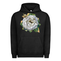 Pigment Black Pillow Fight Rose Urban Hoodie - LillyAllenDesigns