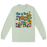 Matcha this is how i fight my battles Long Sleeve Tee - AdoDesignShop