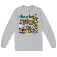 Moon Dust this is how i fight my battles Long Sleeve Tee - AdoDesignShop
