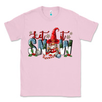 Bubblegum Pink let it snow Classic Tee - FaDigitalArtStudio