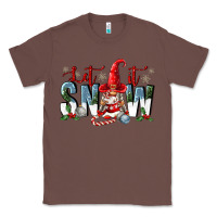 Chestnut let it snow Classic Tee - FaDigitalArtStudio
