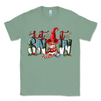 Sage let it snow Classic Tee - FaDigitalArtStudio