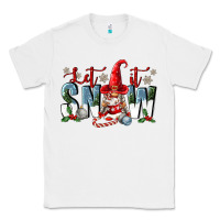 White let it snow Classic Tee - FaDigitalArtStudio