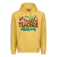 Antique Gold teacher assistant Premium Hoodie - NancyCooperArtShop