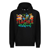 Black teacher assistant Premium Hoodie - NancyCooperArtShop