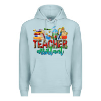 Blue Mist teacher assistant Premium Hoodie - NancyCooperArtShop