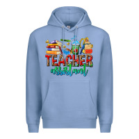 Colony Blue teacher assistant Premium Hoodie - NancyCooperArtShop