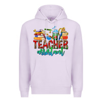 Lilac teacher assistant Premium Hoodie - NancyCooperArtShop