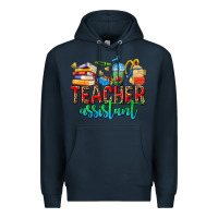 Navy teacher assistant Premium Hoodie - NancyCooperArtShop